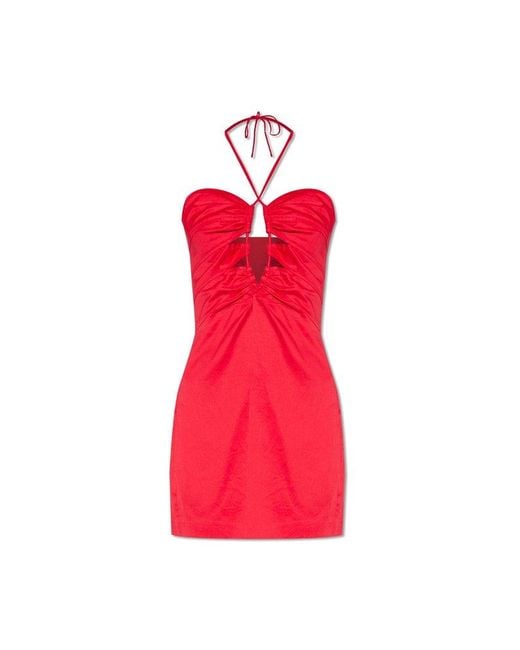 Cult Gaia Red 'laura' Mini Dress,