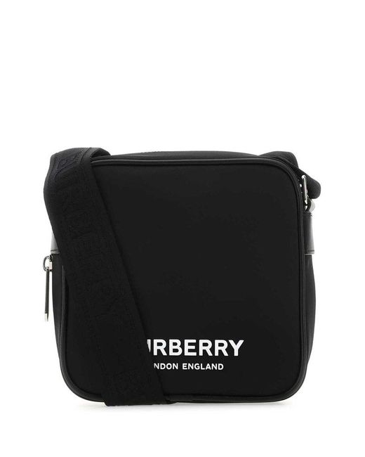 Burberry Black Square Paddy Cross-Body Bag for men