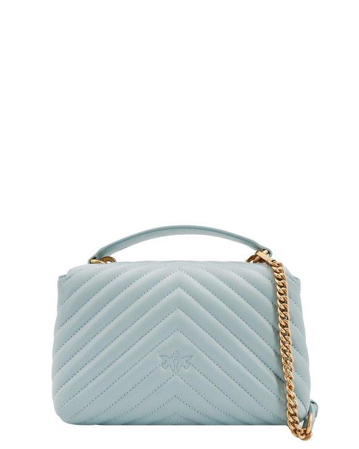 Pinko Blue 'mini Lady Love Bag Puff' Handbag