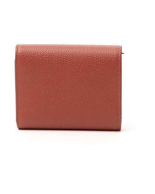 Longchamp Le Foulonne Compact Wallet in Natural Lyst