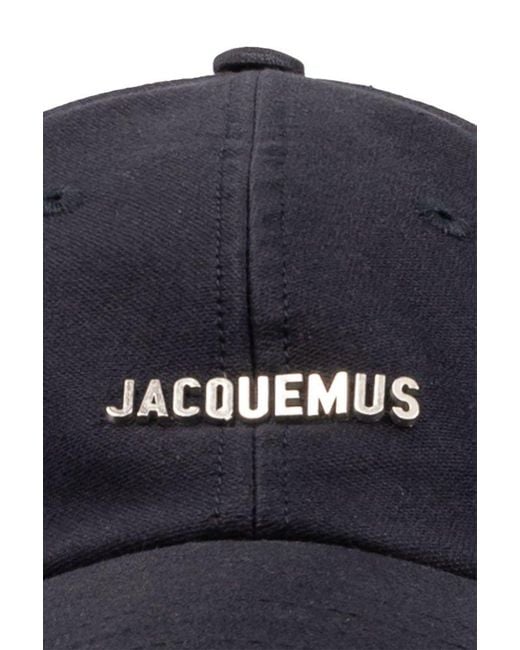 Jacquemus Blue La Casquette Artichaut Frayed Baseball Cap