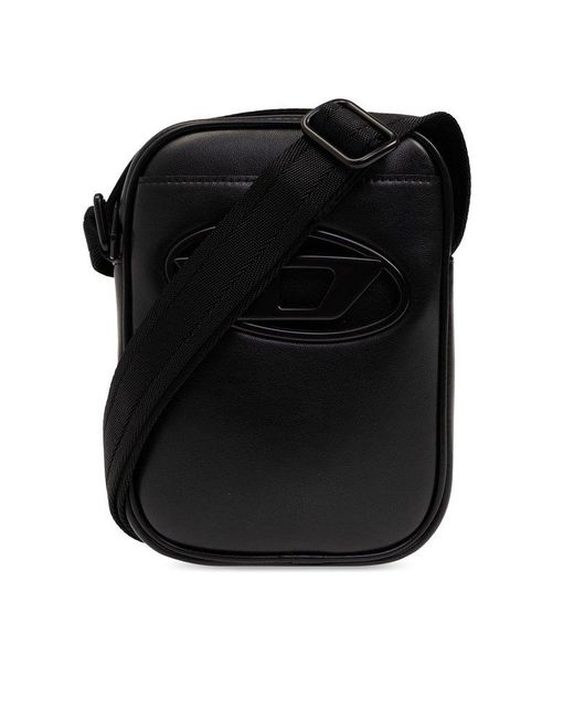 DIESEL Black 'holi-d' Shoulder Bag, for men