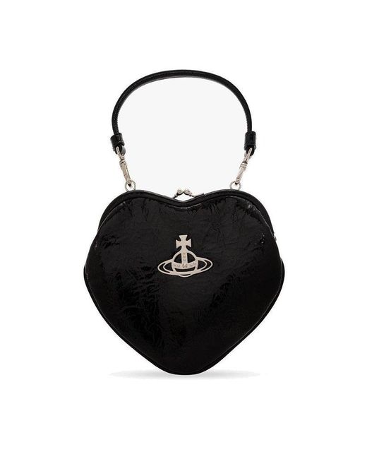 Vivienne Westwood Orb Plaque Small Tote Bag in Black | Lyst Canada