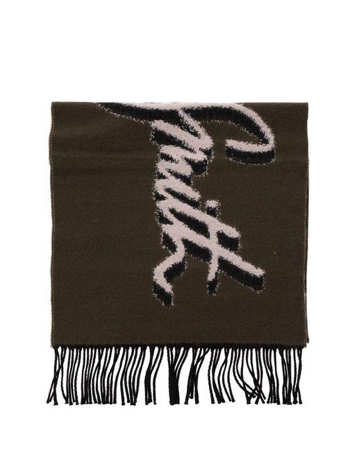 paul smith black scarf