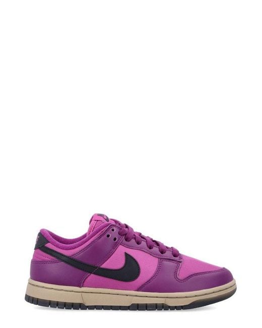 Nike Purple Dunk Low Sneakers
