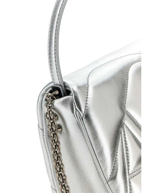 Alexander McQueen Gray Shoulder Bags