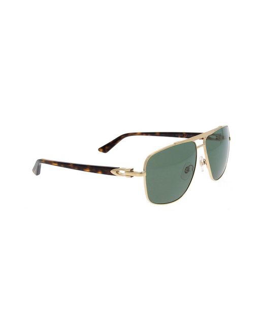 Cartier Green Aviator Frame Sunglasses for men