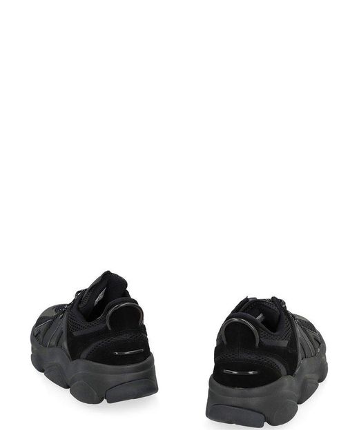 Paul & Shark Black Requiem Low-Top Sneakers for men