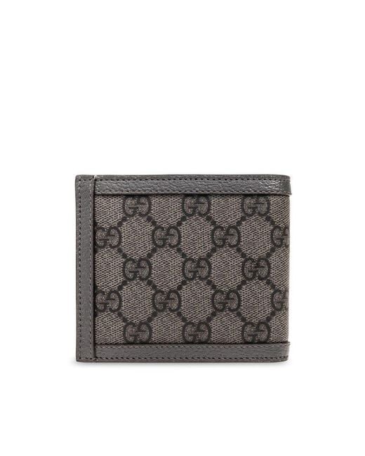 Gucci Gray Folding Wallet, for men
