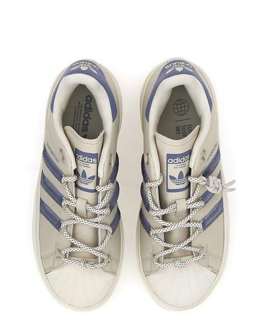 Adidas Originals Natural Superstar Bonega Lace-up Sneakers