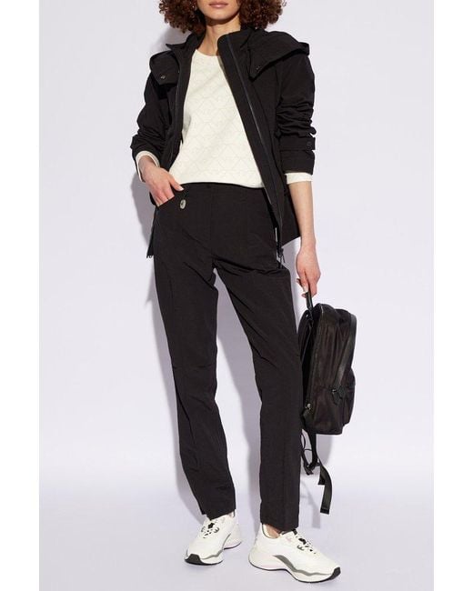 Emporio Armani Black Trousers With Pockets,