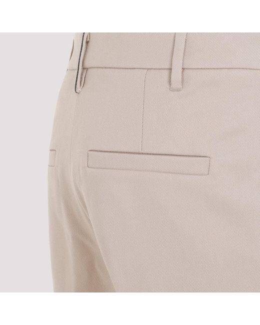 Brunello Cucinelli Gray Flared Tailored Trousers