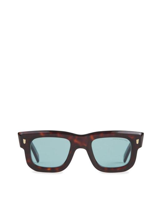 Cutler & Gross Black Square Frame Sunglasses for men