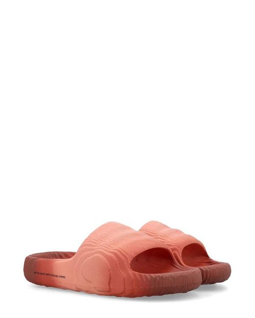Adidas Originals Pink Adilette 22 Slip-on Slides
