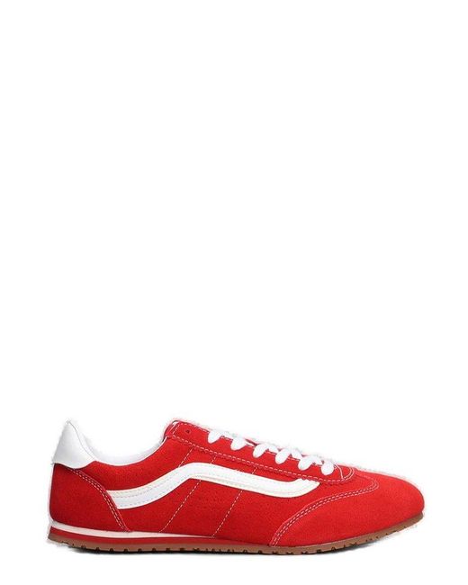 Vans Red Super Lowpro Lace-Up Sneakers for men