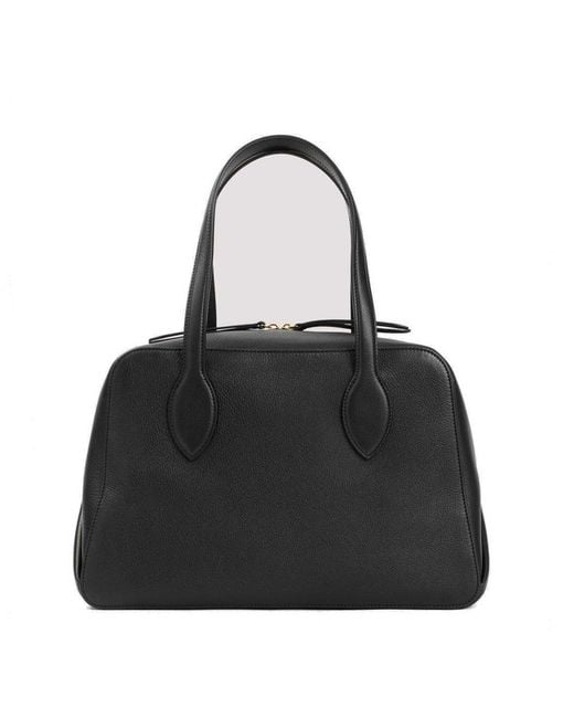 Khaite Black Maeve Medium Handbag