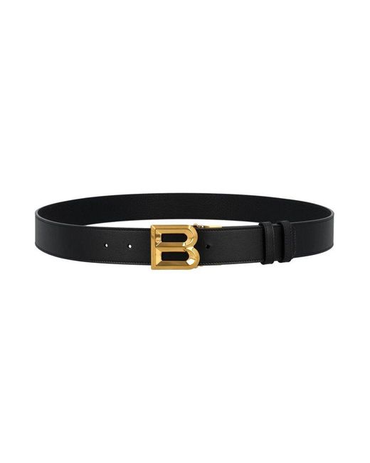 Bally Black Logo-buckle Fastened Belt for men