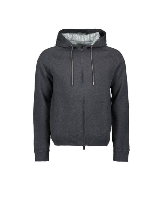 最新モデル Hoodie Zip-Up Embroidered Logo Dior in Lyst | Men for Gray トップス