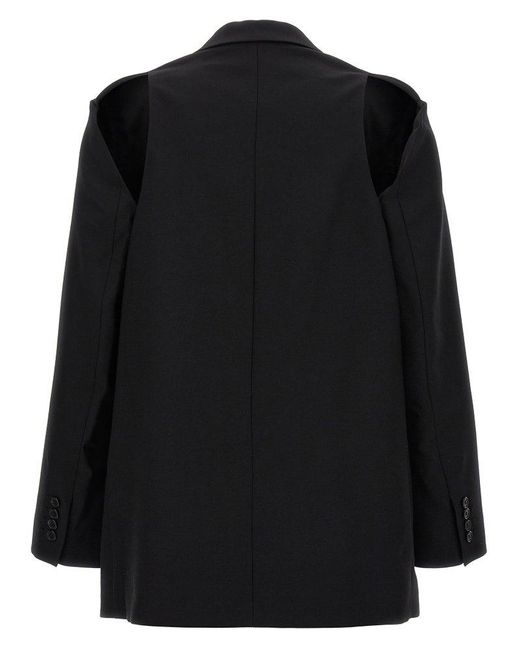The Row Black Cowal Single-breasted Tailored Blazer