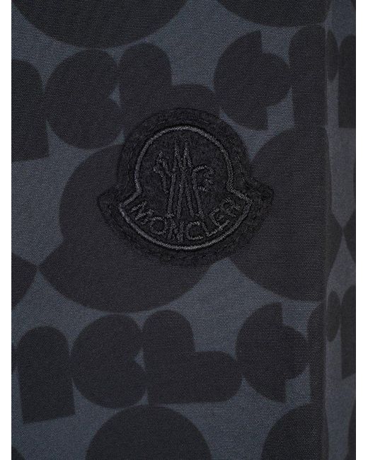 Moncler Black Logo Patch Short-sleeved Shirt for men