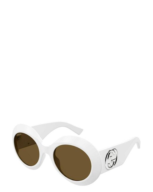 Gucci Multicolor Round Frame Sunglasses