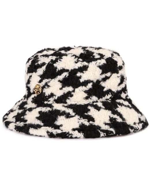 Nina Ricci Black Patterned Bucket Hat