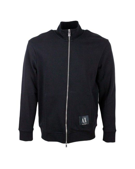 Armani Exchange Sweaters in Blue for Men Lyst UK