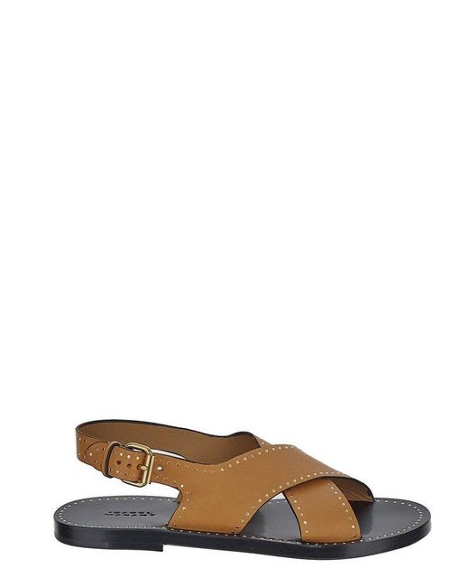Isabel Marant Brown Iconic Sandals