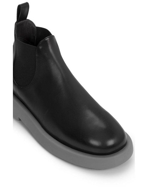 Marsèll Black Gommello Two-tone Ankle Boots for men
