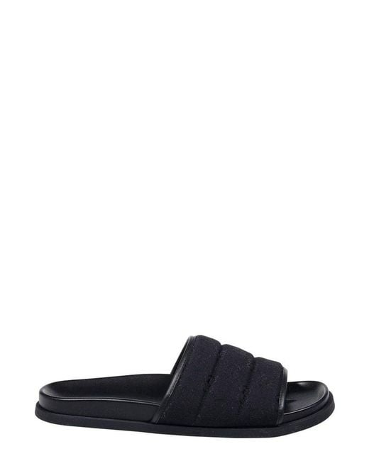 Gucci Black Padded Gg Sandals for men