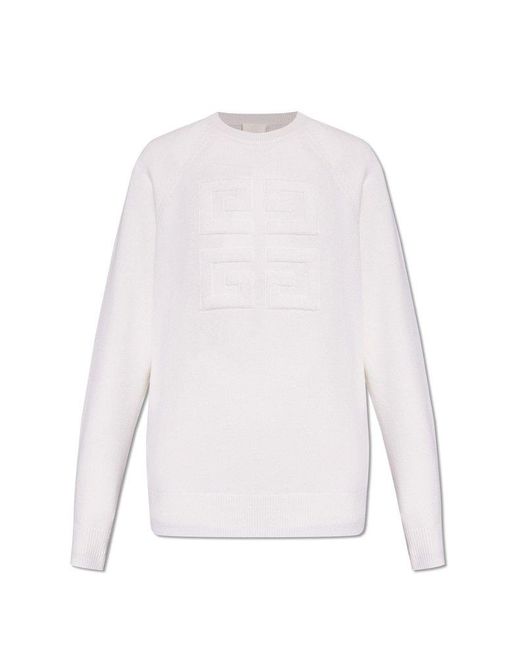 Givenchy White Cashmere Sweater By ,