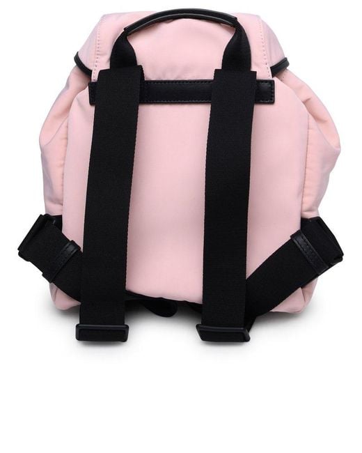 Moncler Pink Trick Nylon Backpack