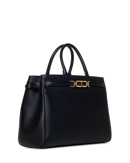 Tom Ford Black Whitney Large Tote