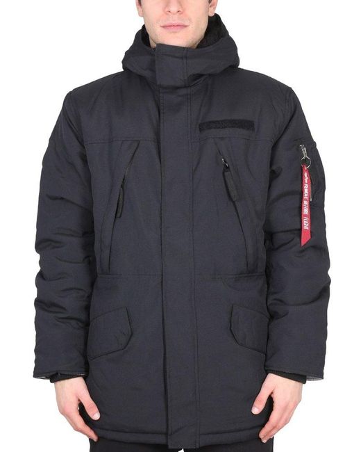 Alpha Industries Blue Arctic Expedition Jacket for men