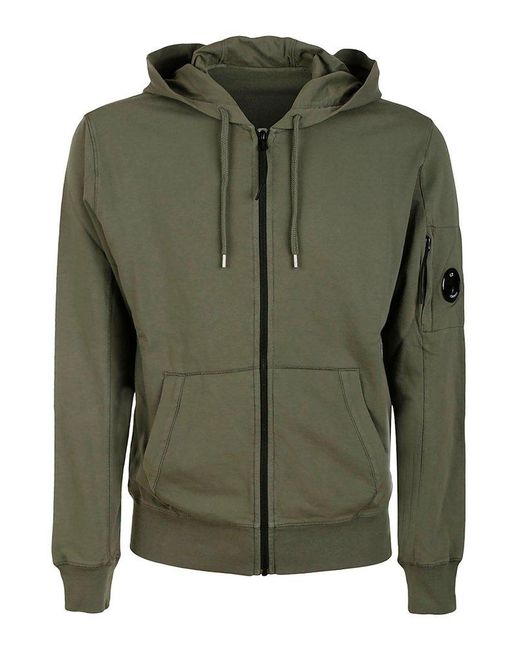 Green cp company hoodie 2025