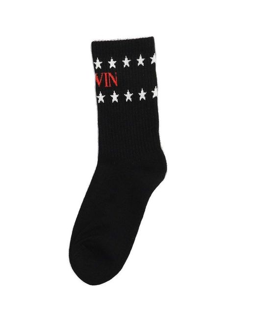 Lanvin Black X Future Stars Socks for men