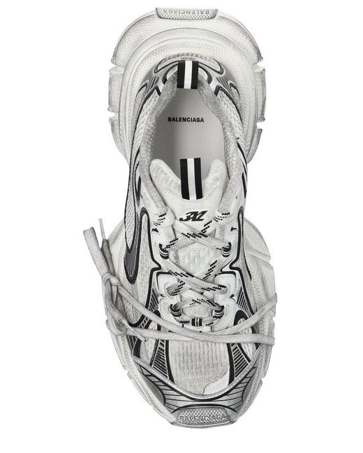 Balenciaga White 3xl Lace-up Sneakers for men