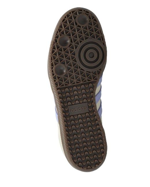 Adidas Originals Natural Samba Og Lace-Up Sneakers