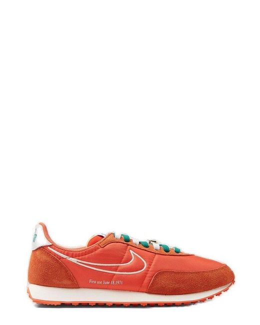 Nike Orange Waffle Trainer 2 Sneakers for men