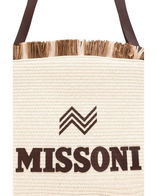 Missoni Natural Shopper' Type Bag