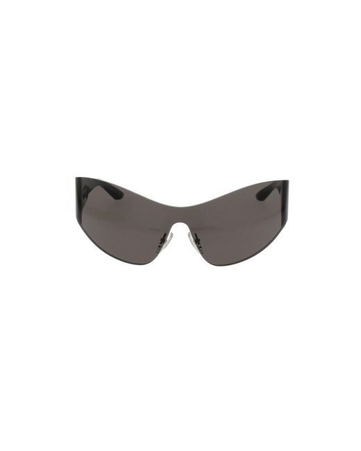 Balenciaga Black Mono Cat 2.0 Sunglasses