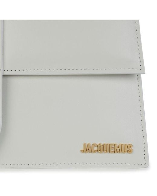 Jacquemus White Le Bambinou Envelope Tote Bag