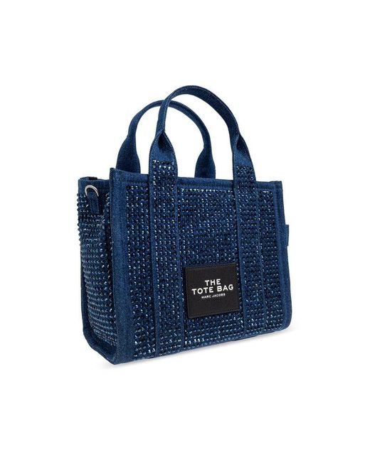＊国内発♪Marc Jacobs★The Crystal Denim Small Tote Bag＊ MARC JACOBS The Crystal Denim Small Tote Bag | Bloomingdale's