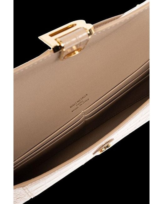 Balenciaga Black Hourglass Top Handle Bag