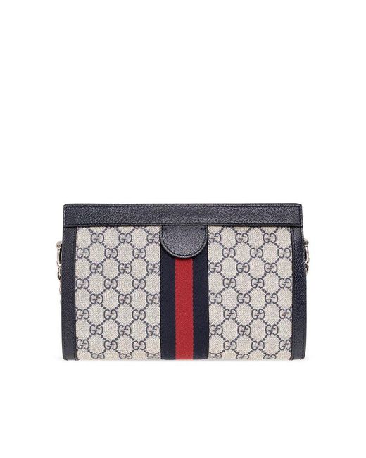 Gucci White 'ophidia Small' Shoulder Bag