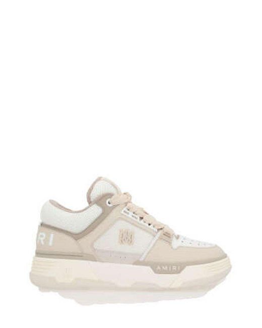 Amiri White Logo Patch Low-top Sneakers for men