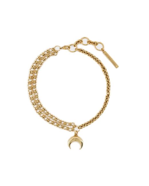 Marine Serre Moon Chain-linked Necklace in Metallic | Lyst