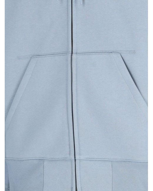 Carhartt Blue Hooded Chase Jacket for men