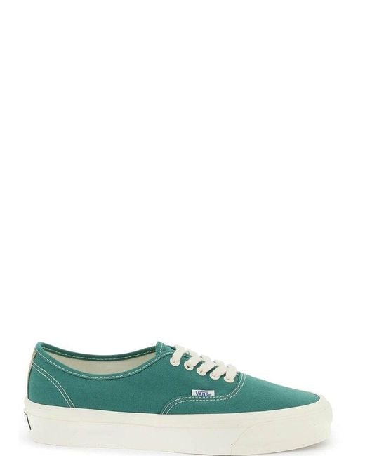 Vans Green Og Authentic Lx Lace-up Sneakers