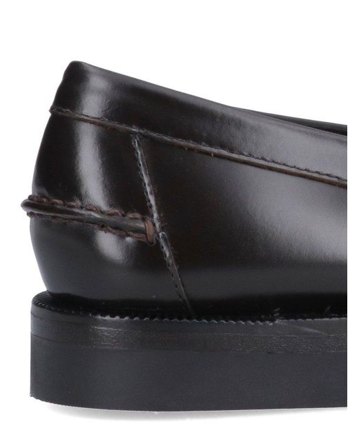 Sebago Black Classic Dan Slip-on Loafers for men